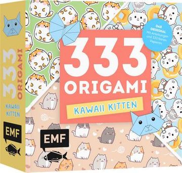 portada 333 Origami - Kawaii Kitten - Niedliche Papiere Falten für Katzen-Fans (en Alemán)