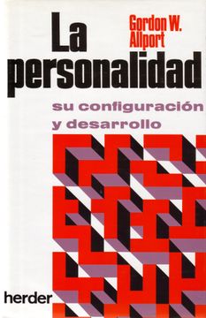 portada La Personalidad: Su Configuracion y Desarrollo (in Spanish)