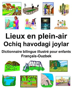 portada Français-Ouzbek Lieux en Plein-Air (en Francés)