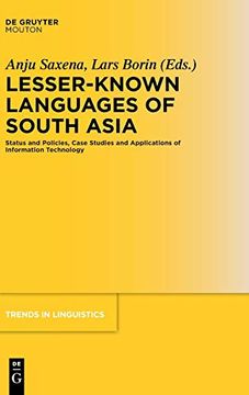 portada Lesser-Known Languages of South Asia: Status and Policies, Case Studies and Applications of Information Technology (Trends in Linguistics. Studies and Monographs 175) (in English)