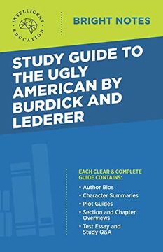 portada Study Guide to the Ugly American by Burdick and Lederer (Bright Notes) (in English)