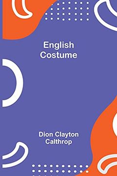 portada English Costume (en Inglés)