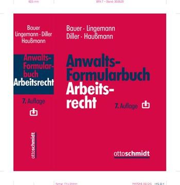 portada Anwalts-Formularbuch Arbeitsrecht (en Alemán)