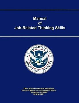portada Manual of Job-Related Thinking Skills (en Inglés)