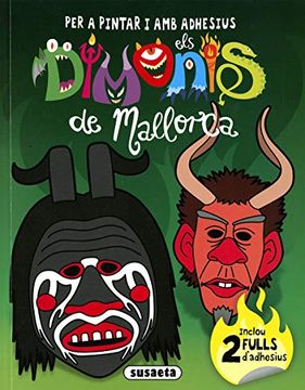portada Dimonis de Mallorca per a Pintar i amb Adhesius 1 (en Catalá)