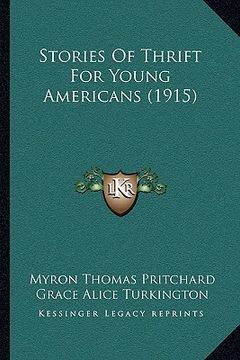 portada stories of thrift for young americans (1915) (in English)