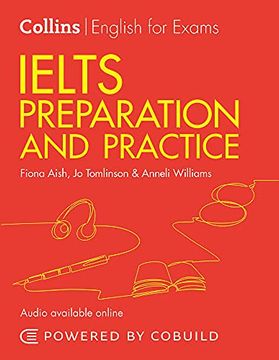 portada Ielts Preparation and Practice (With Answers and Audio): Ielts 4-5. 5 (B1+) (Collins English for Ielts) (libro en Inglés)