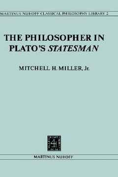 portada the philosopher in plato s statesman (en Inglés)
