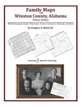 portada Family Maps of Winston County, Alabama, Deluxe Edition (en Inglés)