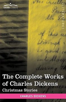 portada the complete works of charles dickens (in 30 volumes, illustrated): christmas stories