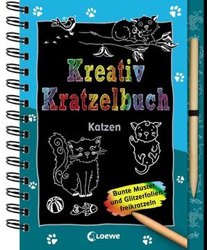 portada Kreativ-Kratzelbuch: Katzen (en Alemán)