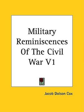 portada military reminiscences of the civil war v1 (en Inglés)