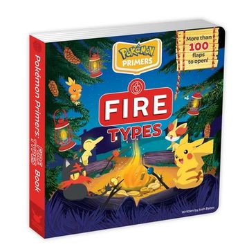 portada Pokémon Primers: Fire Types Book (12) (en Inglés)