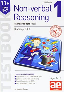 portada 11+ Non-Verbal Reasoning Year 5-7 Testbook 1: Multiple Choice Tests