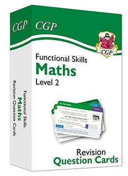 portada New Functional Skills Maths Revision Question Cards - Level 2 (Cgp Functional Skills) (en Inglés)