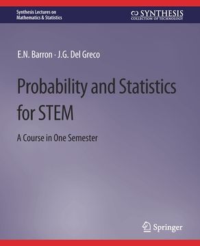 portada Probability and Statistics for Stem: A Course in One Semester