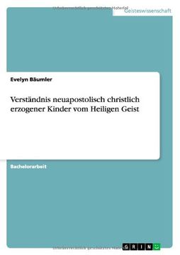 portada Verständnis neuapostolisch christlich erzogener Kinder vom Heiligen Geist (German Edition)