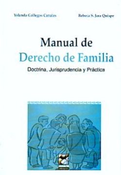 portada Manual De Derecho De Familia. Doctrina, Jurisprudencia Y Practica