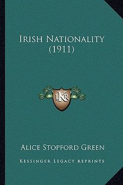portada irish nationality (1911) (in English)
