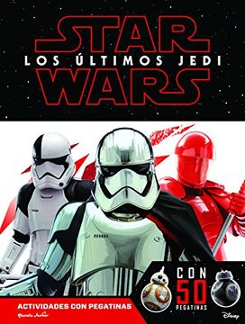 portada Star Wars. Los Últimos Jedi. Actividades con Pegatinas (in Spanish)