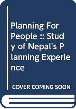 portada Planning for People Study of Nepal's Planning Experience