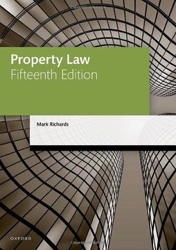 portada Property law (Legal Practice Course Manuals) (en Inglés)