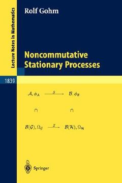 portada noncommutative stationary processes (en Inglés)