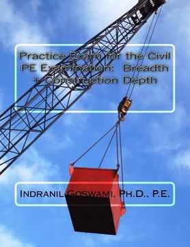 portada Practice Exam for the Civil PE Exam: Breadth + Construction Depth (in English)