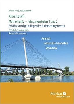 portada Arbeitsheft - Mathematik - Jahrgangsstufen 1 und 2: Erhöhtes und Grundlegendes Anforderungsniveau (in German)