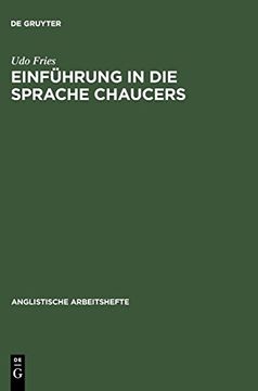 portada Einführung in die Sprache Chaucers (en Alemán)