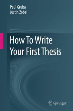 portada How To Write Your First Thesis
