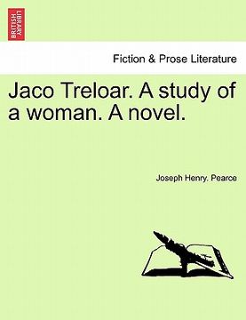 portada jaco treloar. a study of a woman. a novel.