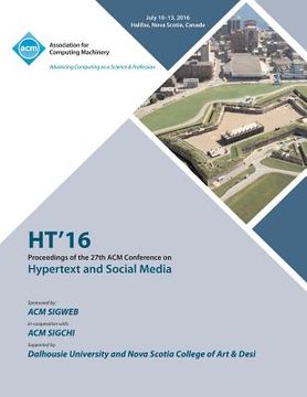 portada HT 16 27th ACM Conference on Hypertext & Social Media (in English)