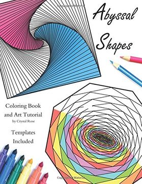 portada Abyssal Shapes: Adult Coloring Book and art Tutorial (in English)