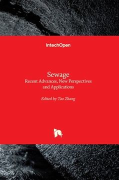 portada Sewage: Recent Advances, New Perspectives and Applications (en Inglés)