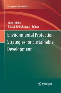portada environmental protection strategies for sustainable development