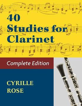 portada 40 Studies for Clarinet (Book 1, Book 2) 