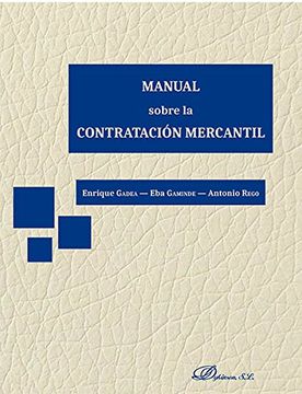 portada Manual sobre la Contratación Mercantil.