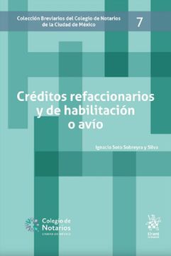 portada Créditos Refaccionarios y de Habilitación o Avío