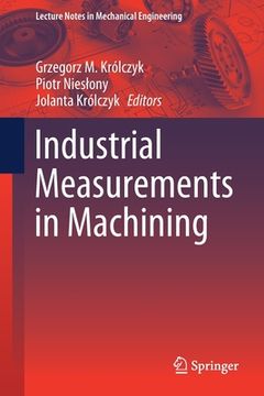 portada Industrial Measurements in Machining (en Inglés)