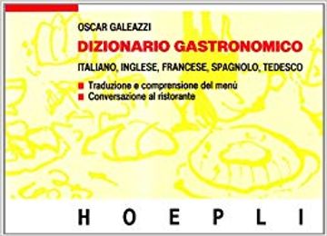 portada Dizionario gastronomico. Ediz. multilingue (in multilingual)