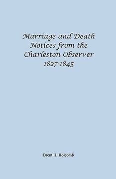 portada marriage and death notices from the charleston observer, 1827-1845