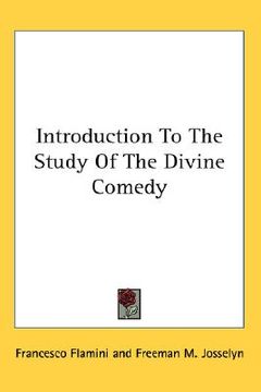 portada introduction to the study of the divine comedy (in English)