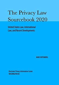 portada Privacy law Sourcebook 2020 (in English)