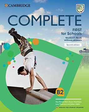 portada Complete First for Schools for Spanish Speakers Student's Pack (Student's Book Without Answers and Workbook Without Answers and Audio) 