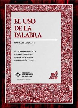 portada El uso de la Palabra. Manual de Lenguaje ii (in Spanish)