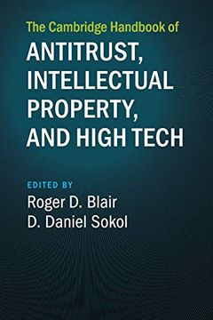 portada The Cambridge Handbook of Antitrust, Intellectual Property, and High Tech (en Inglés)