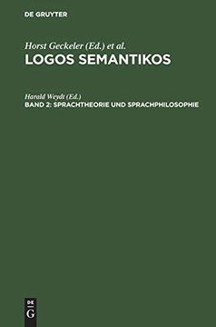 portada Sprachtheorie und Sprachphilosophie (German Edition) [Hardcover ] (en Alemán)