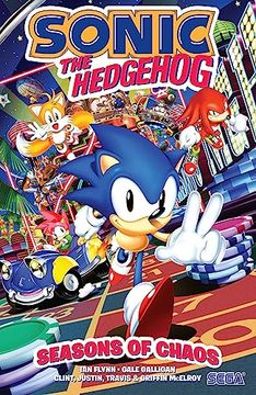 portada Sonic the Hedgehog: Seasons of Chaos (in English)