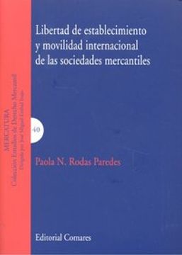 portada Libertad de establecimiento y movilidad internacional (Estudios Derecho Mercantil)